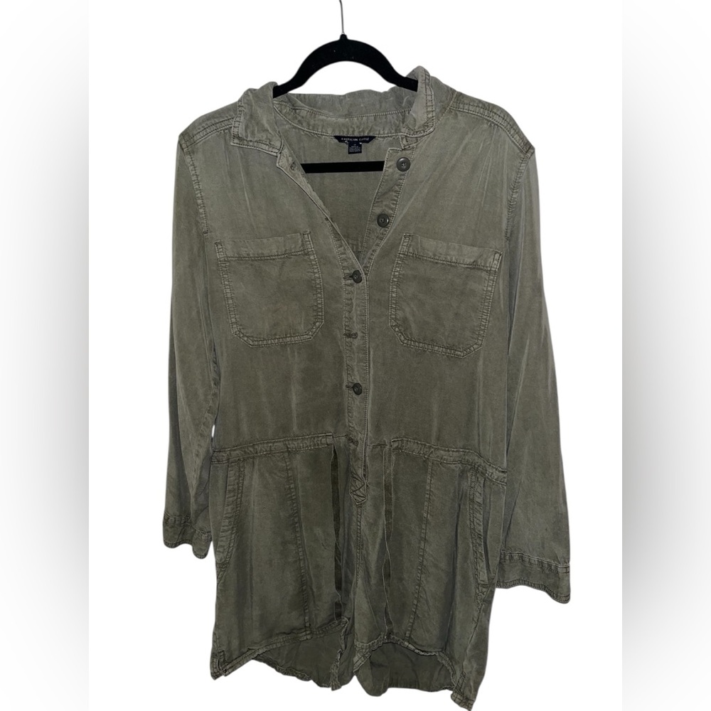 American Eagle Green Romper